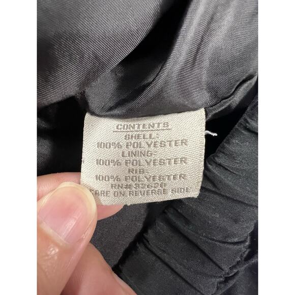 IBM Logo V Neck Pullover Windbreaker Golf Jacket Men Large Black Tech AI Nerd - Picture 8 of 11